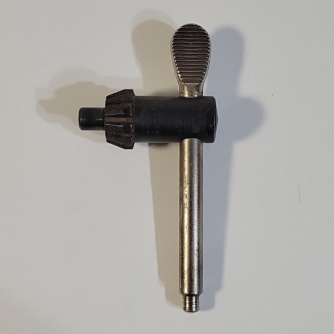 Vintage NOS Jacobs 633C 1/2" 33 Taper Drill Press Chuck Threaded Mount w/ Key
