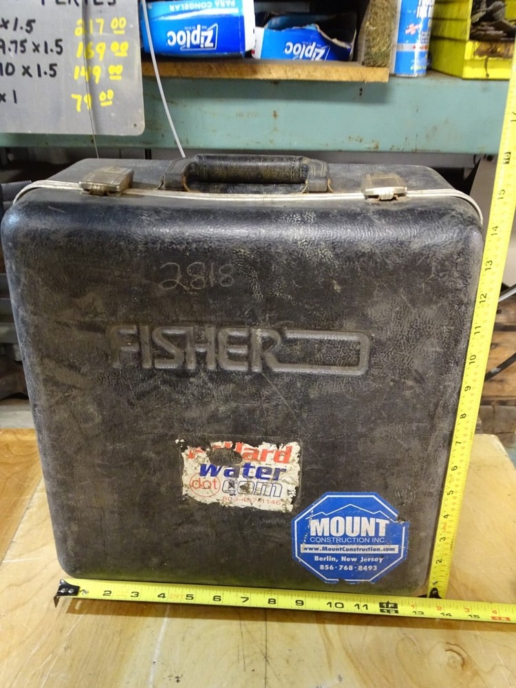 Fisher Split Box Pipe and Cable Locator Untested, TW-6