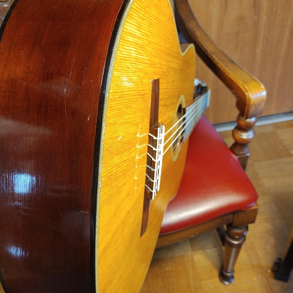 Hashimoto Kazuo All Solid Maple Guitar with Unique Tone and Charm