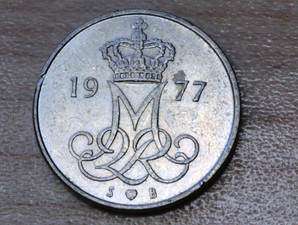 1977 Denmark 10 Ore