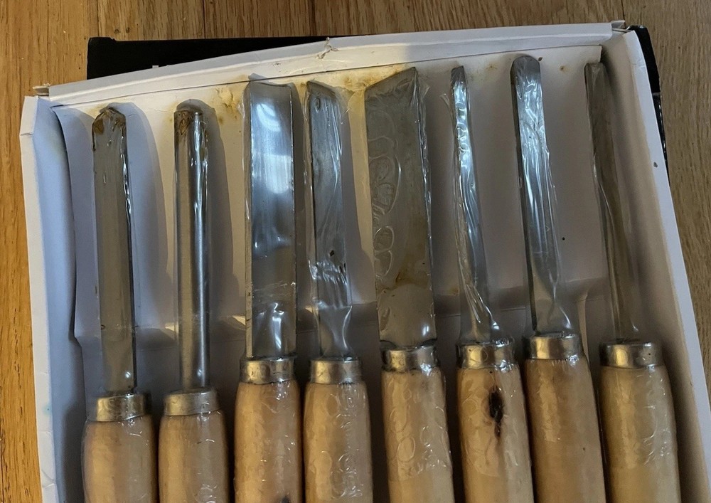 Lathe Chisel Set High Grade Quality Professional Quality 8 Pieces New