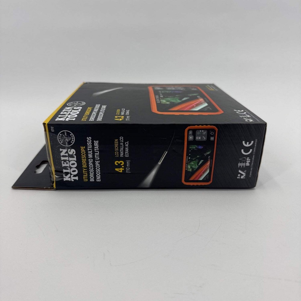 New Klein Tools Utility Borescope 1225aj-a1 Tool ET17