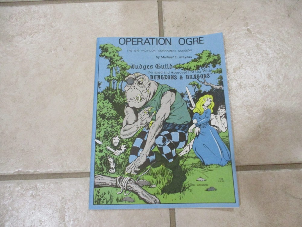 Judges Guild Operation Ogre