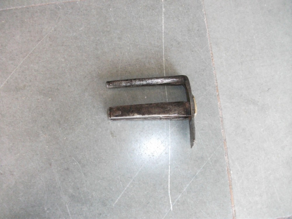 Vintage Iron Engraved Brass Fitted Handcarfted Solid Padlock