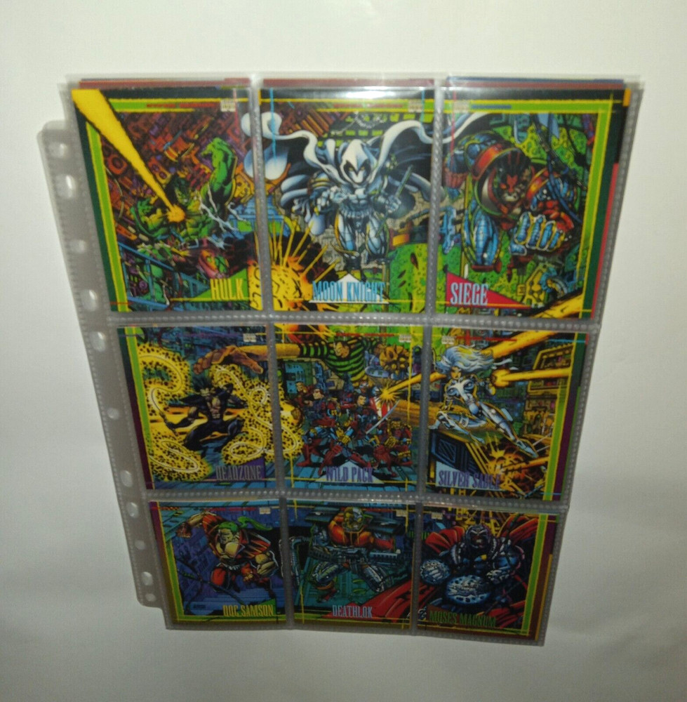 1993 Marvel Universe Series 4 - 180 Card Complete Base Set Excellent Condition