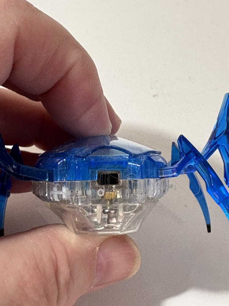 HexBug Blue Scarab Robotic Working