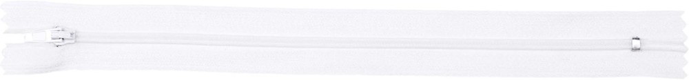 22 Inch White Nylon Zippers - Bulk Sewing Replacements