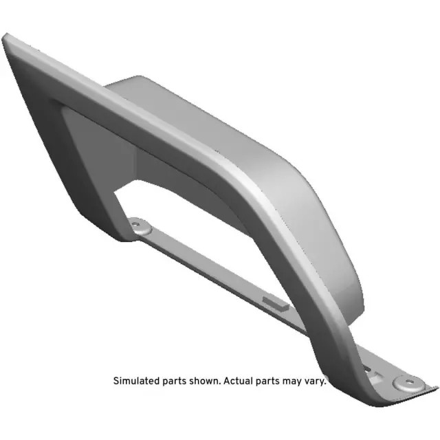 Genuine Black Driver Side Pickup Box Outer Side Panel Front Step Bezel 84721916