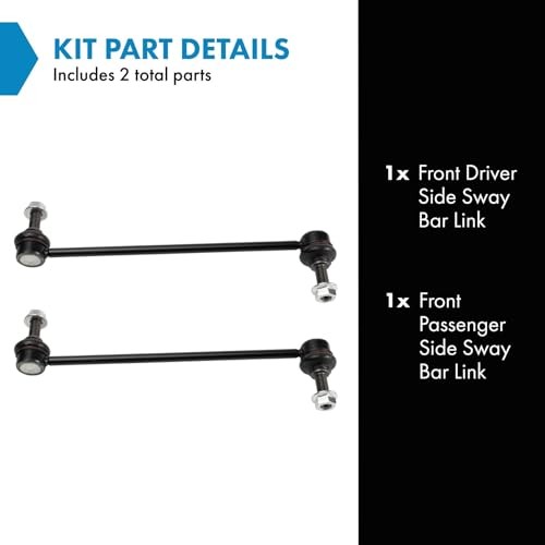 Front Sway Bar Stabilizer Link Set Compatible with 2015-2022 Ford PSA60145