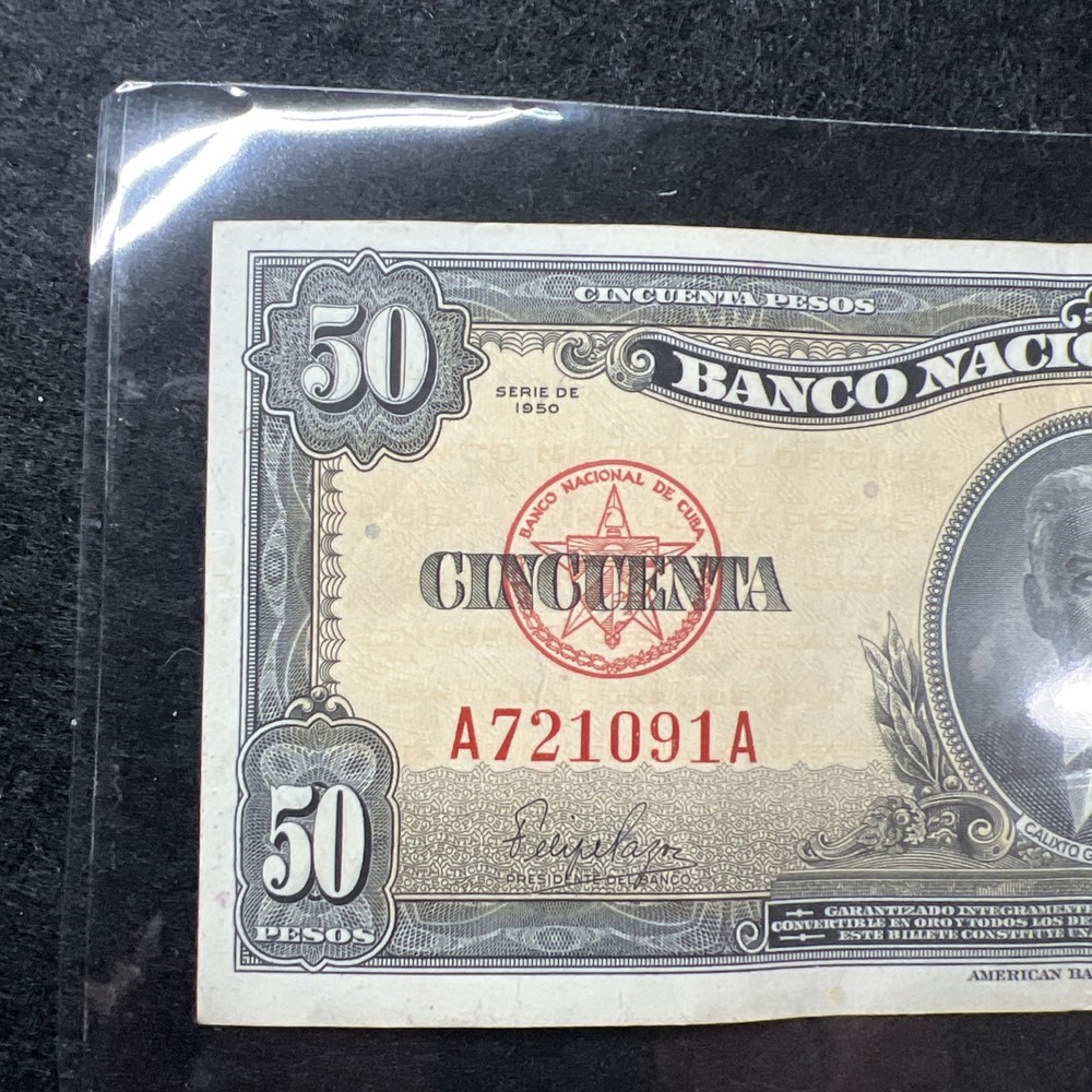 50 Peso 1958