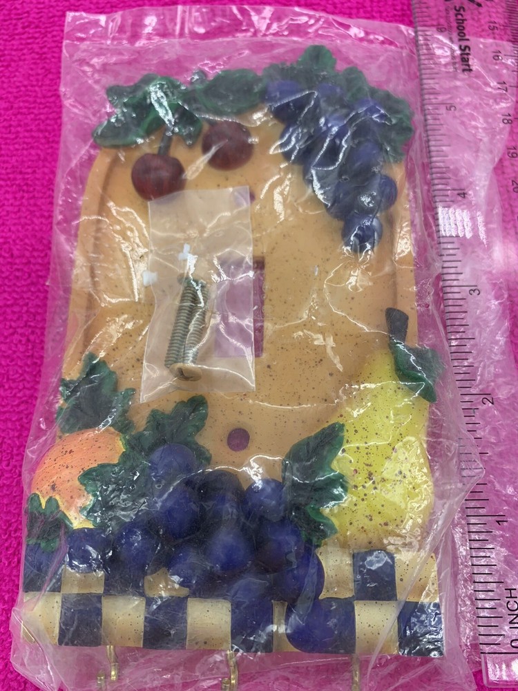 Vintage Avon Fruit Light Switch Cover