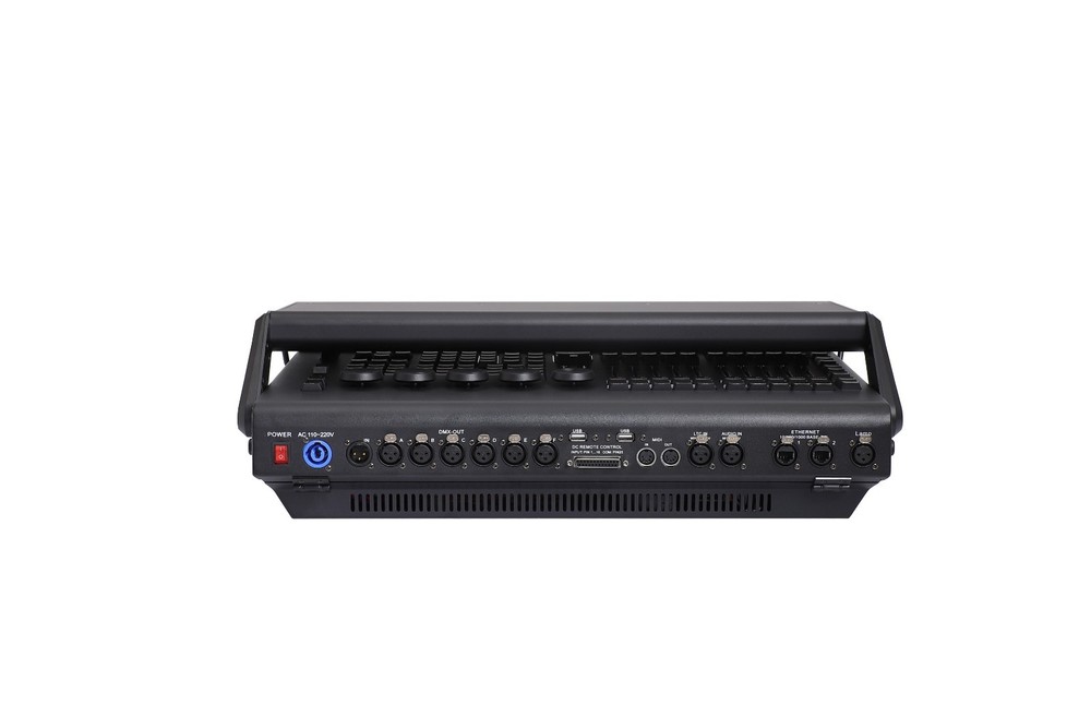 Motorized 4096CH dmx512 light System Controller Ma2linux console+ led fader+case