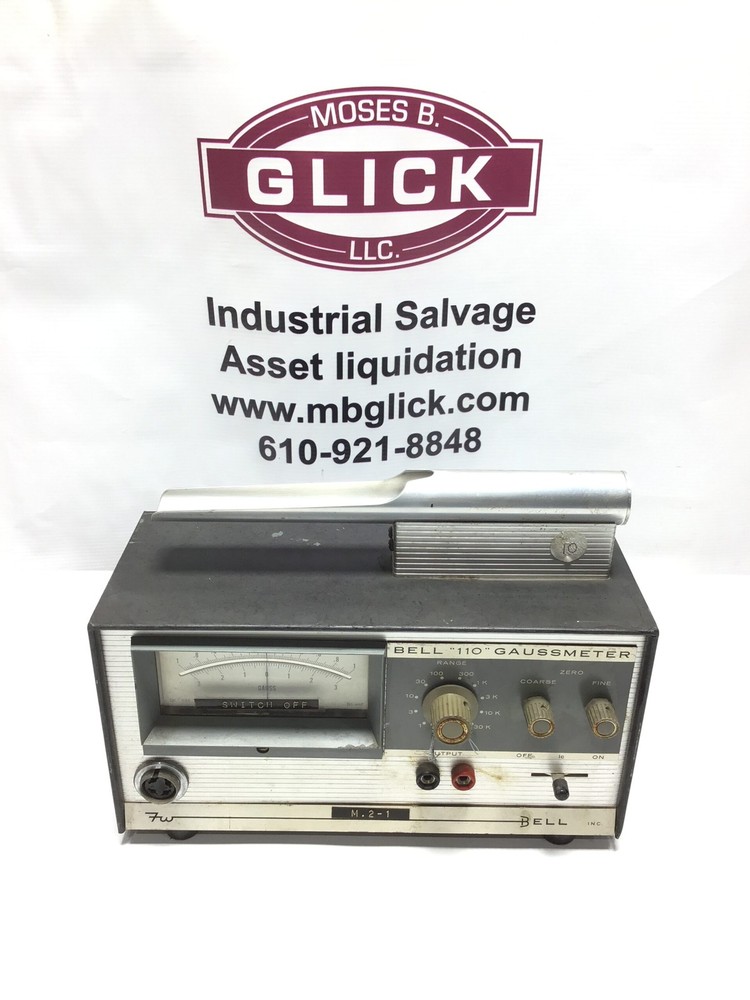 F.W. Bell 110 Gaussmeter 28650