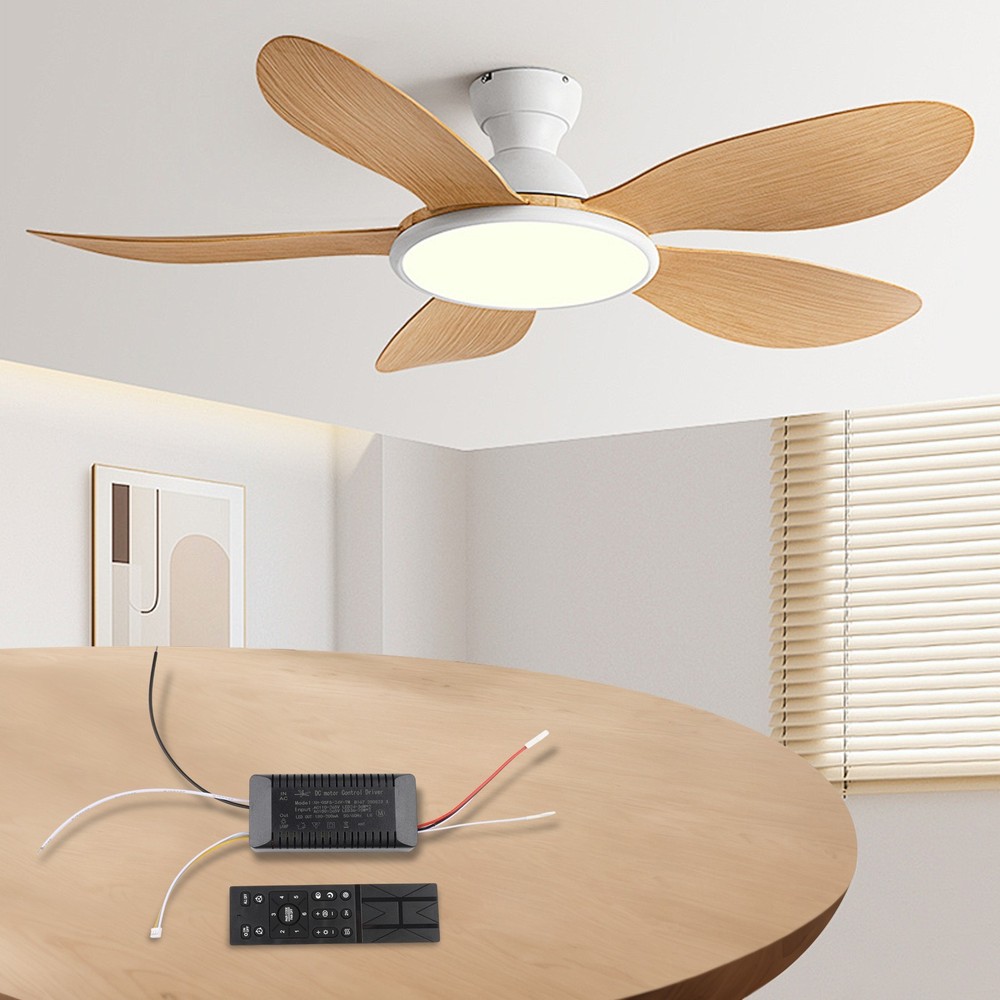 Easy to Use Remote Control for Ceiling Fan Light with 6 Speed Settings