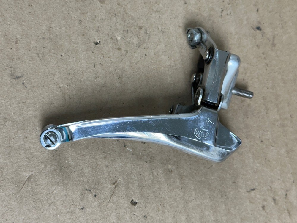 Campagnolo Croce D’Aune Braze On Front Derailleur - Missing Mounting Nut