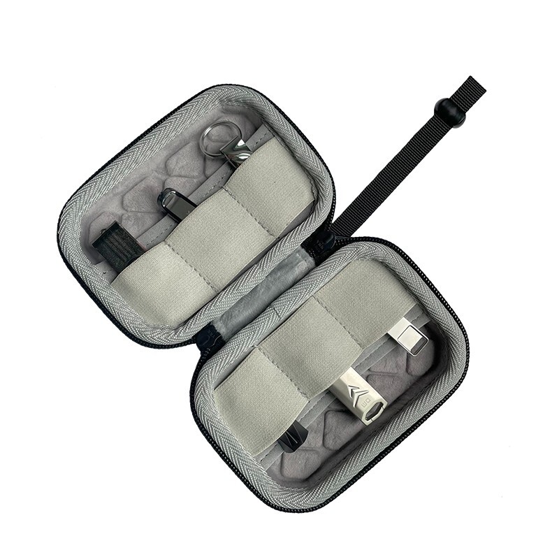 Storage Box Organizer Case For 6 PCS Memory Stick U Disk USB Flash Drive Holder