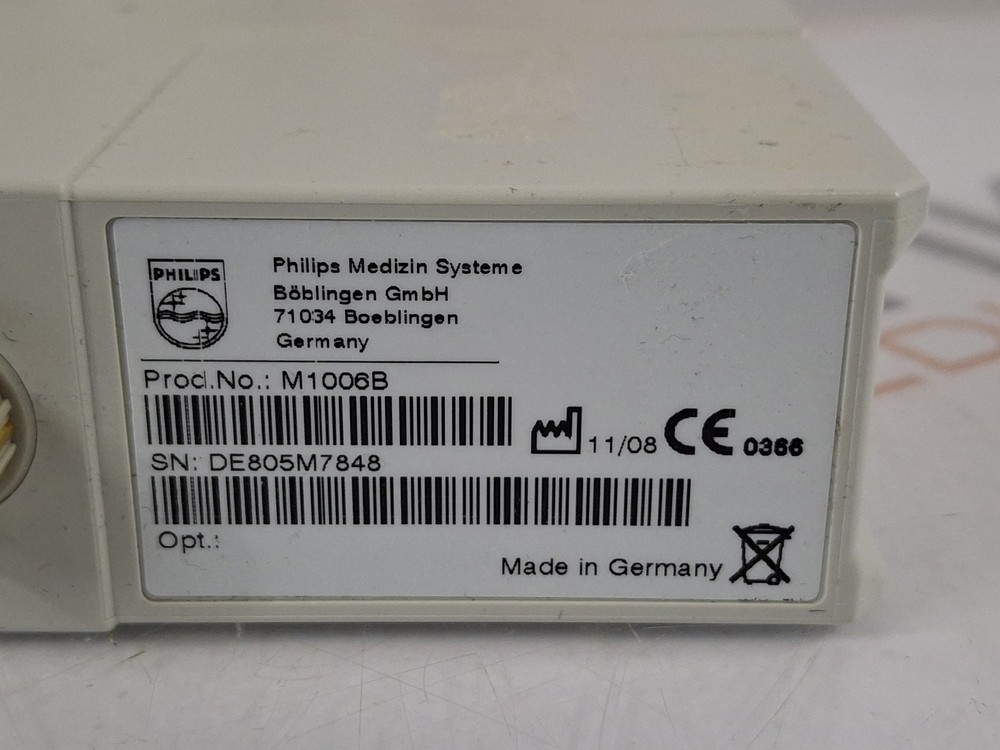 Philips M1006B Single Parameter IBP Module