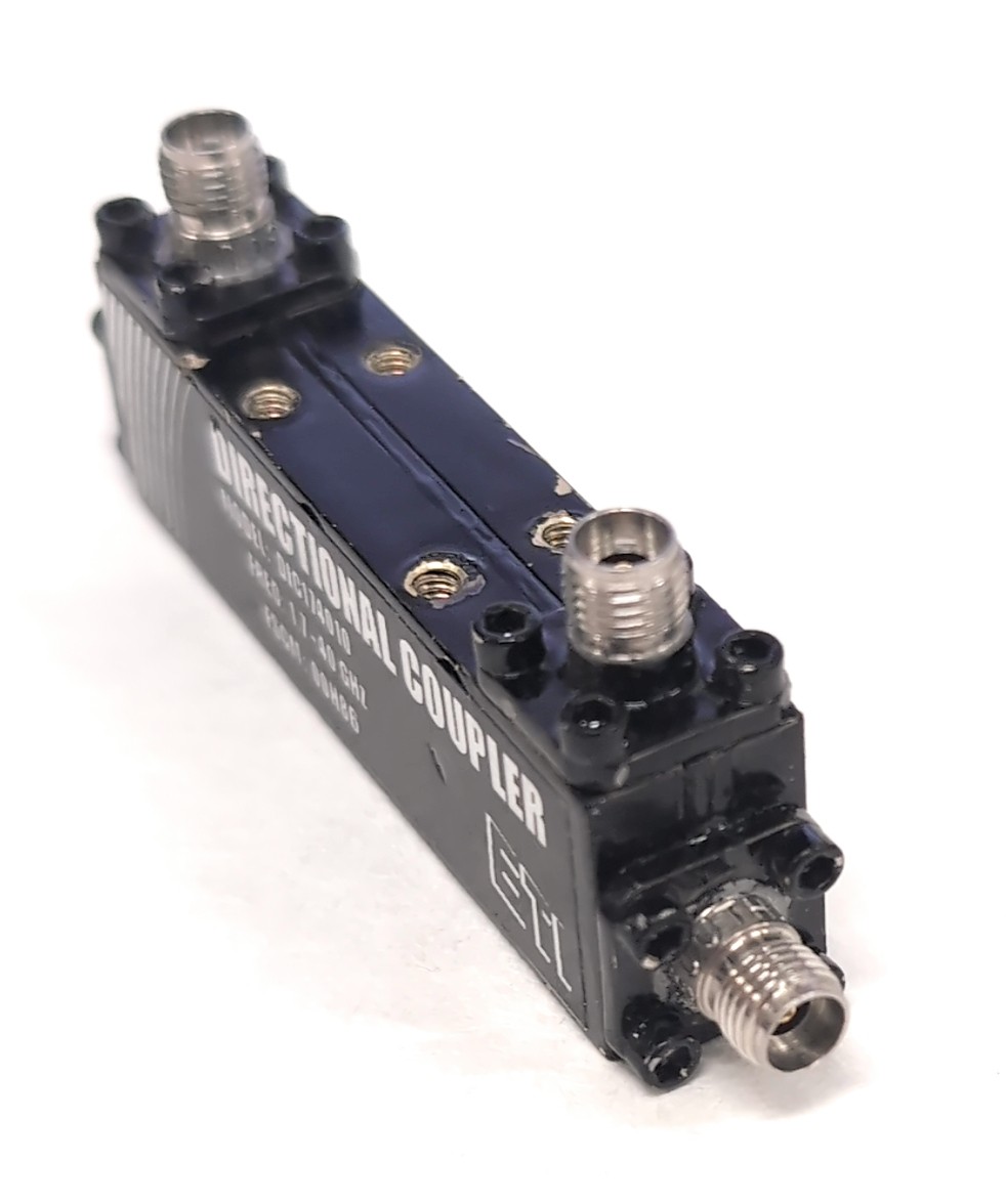 ET Industries 1.7 - 40Ghz Stripline Directional Coupler 10dB 2.92mm DIC174010