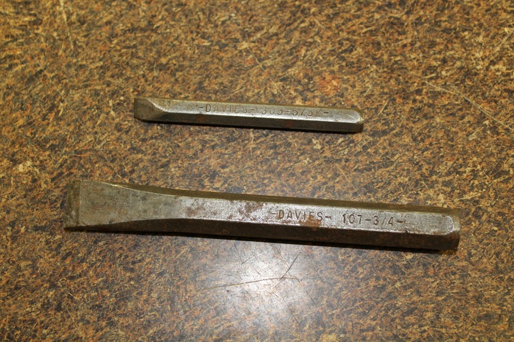 DAVIES COLD CHISEL 107-3/4 & 305-5/32