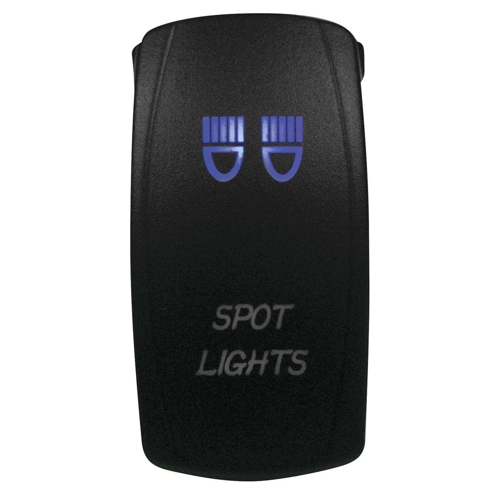 DragonFire Racing 521385 Lighted Blue Spot Light On/Off Switch