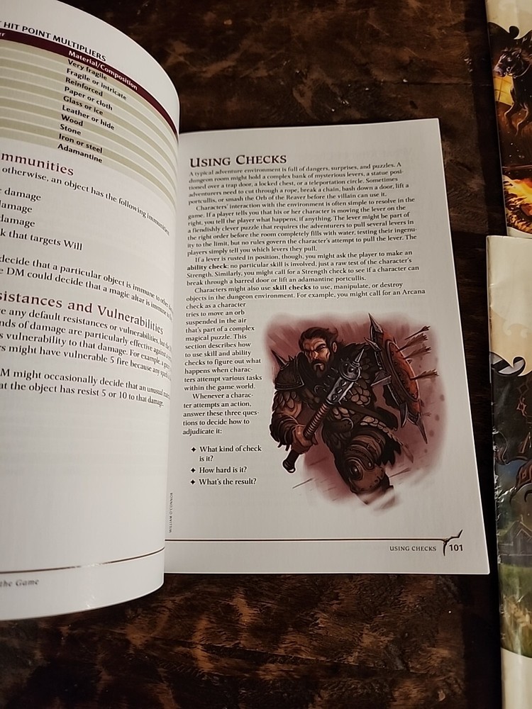 Dungeons & Dragons Essentials Dungeon Master's Kit 2010 Not Complete W/Extras