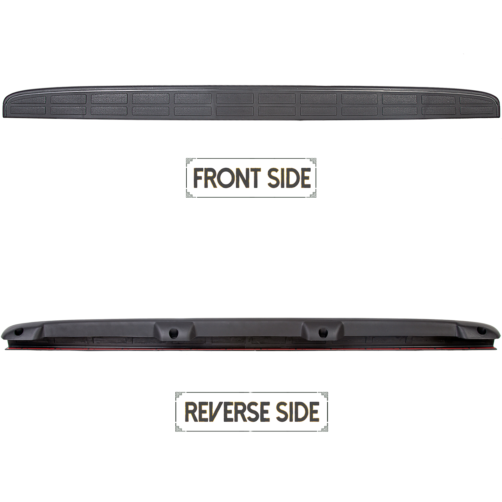 For 99-07 Chevy Silverado GMC Sierra Tailgate Spoiler Cap Molding Top Protector