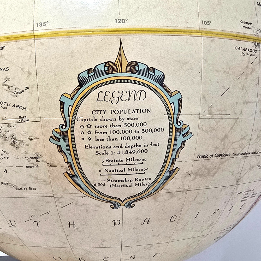 Vintage Replogle Globe World Classic Series 12"