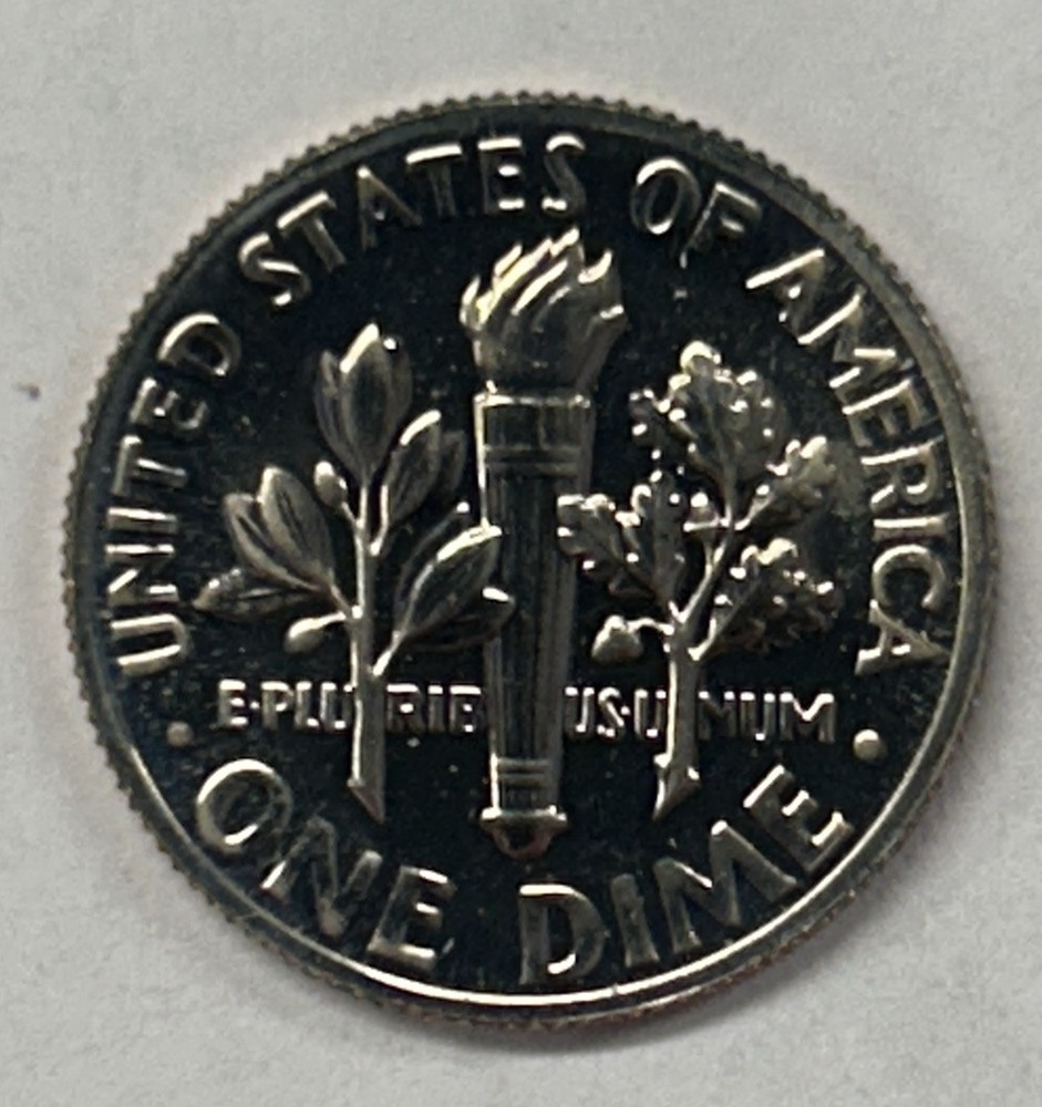 1971 S Roosevelt Proof Dime From Proof Set