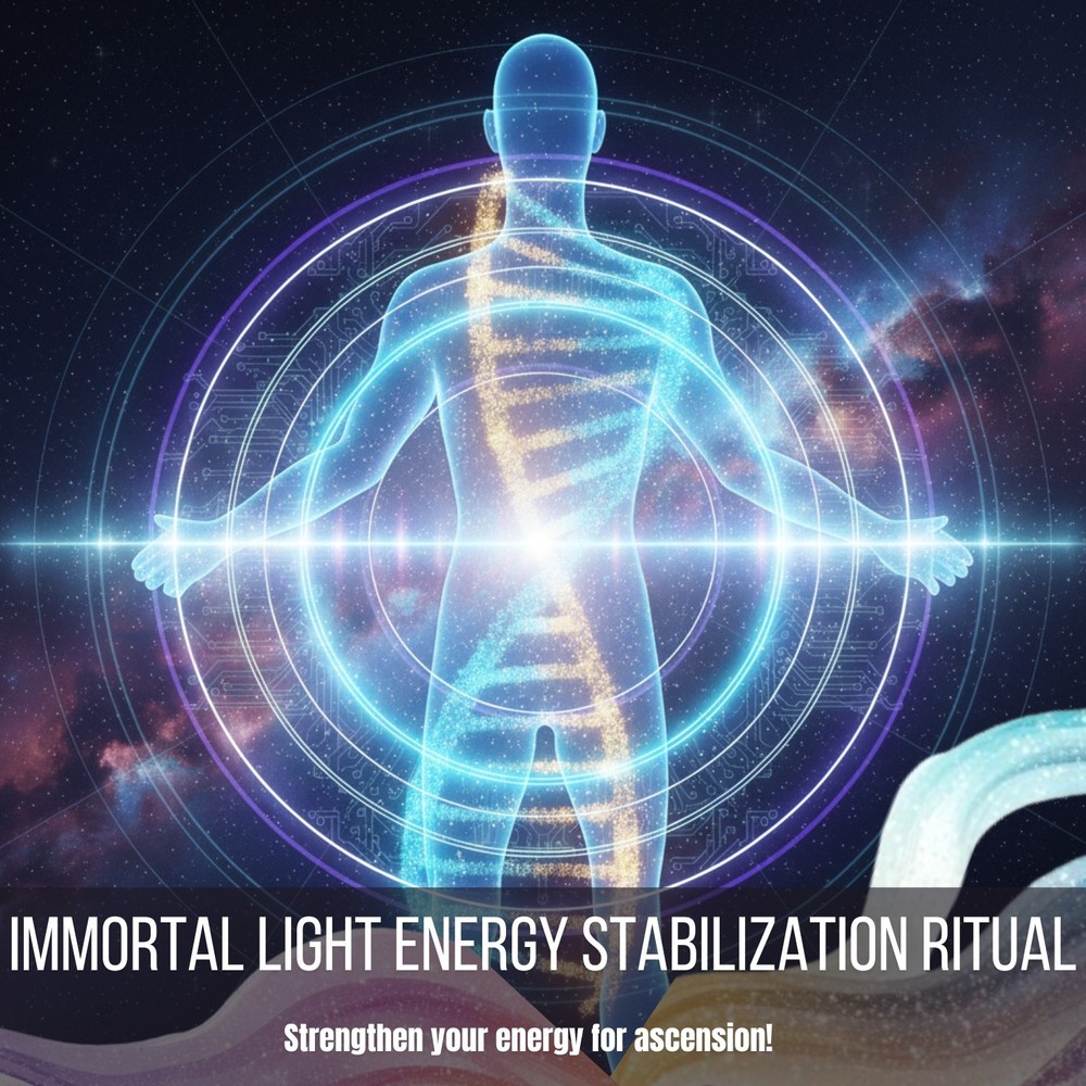 ✨ IMMORTAL LIGHT DNA STABILIZATION Frequency Locking • Energetic Endurance