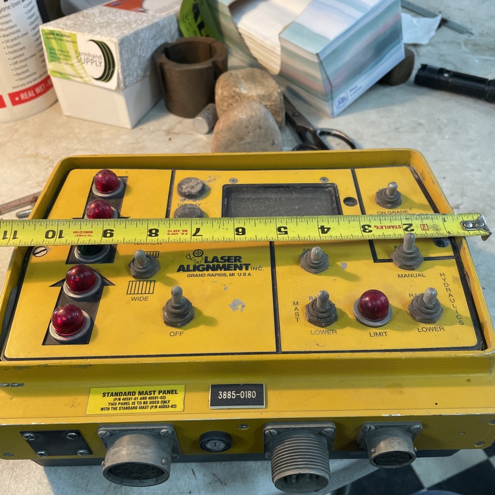 Laser alignment master panel