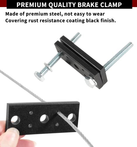 RV Brake Systems for Flat Towing, Ready Break Extra Cable Black Cables Kit