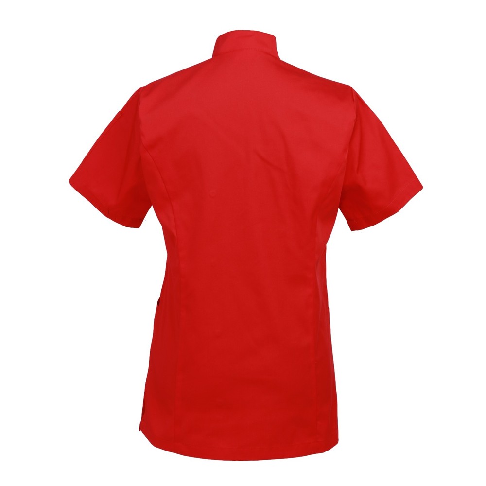 Women's Short-Sleeve Chef Coat Jacket