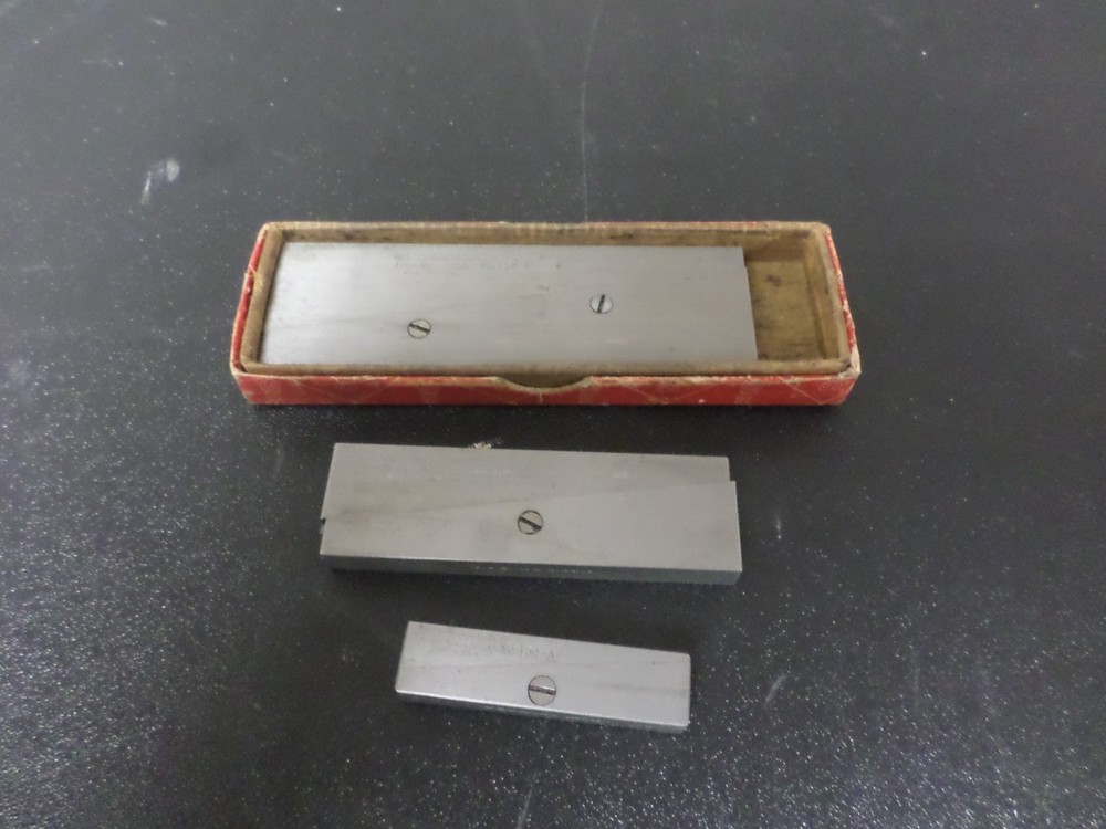 STARRETT - ADJUSTABLE PARALLELS - 3 pcs.