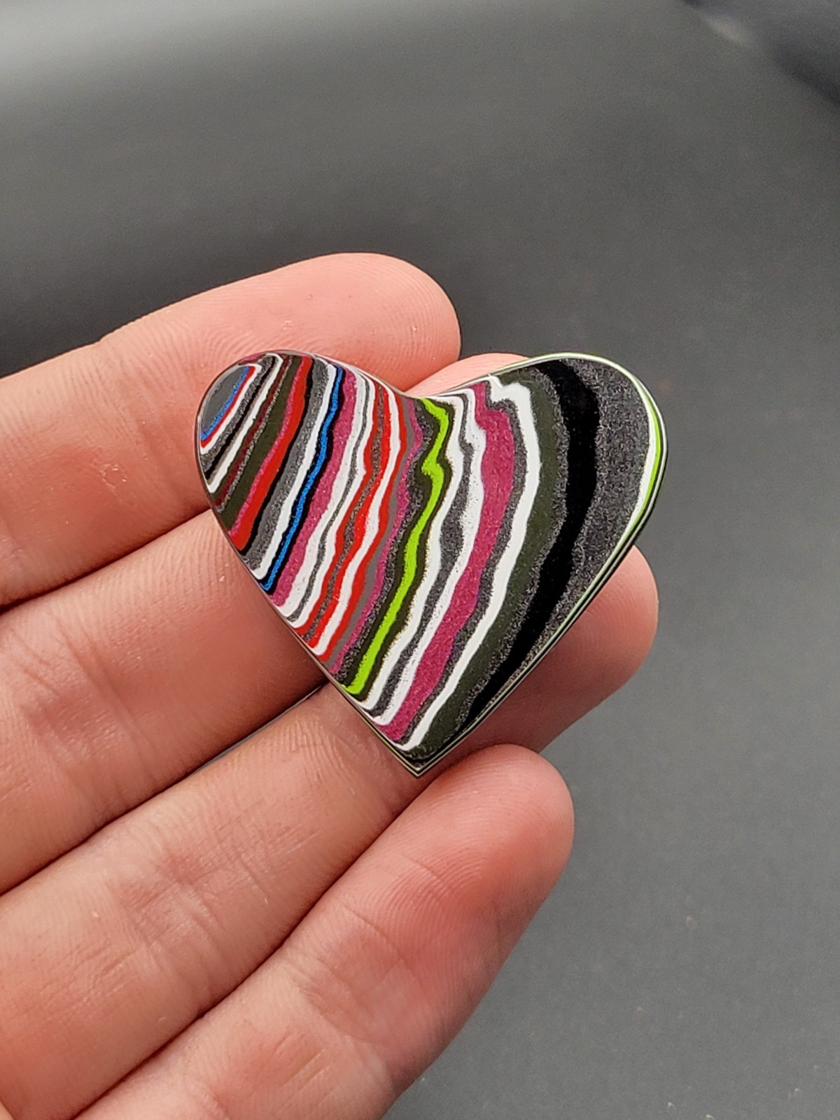 JEEP WRANGLER FORDITE DETROIT AGATE CABOCHON