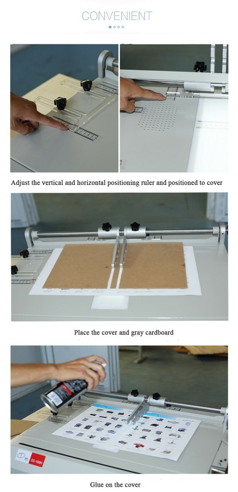 Hardback Hardbound Making Machine A4 Size Hard Cover Case Maker Machine Desktop