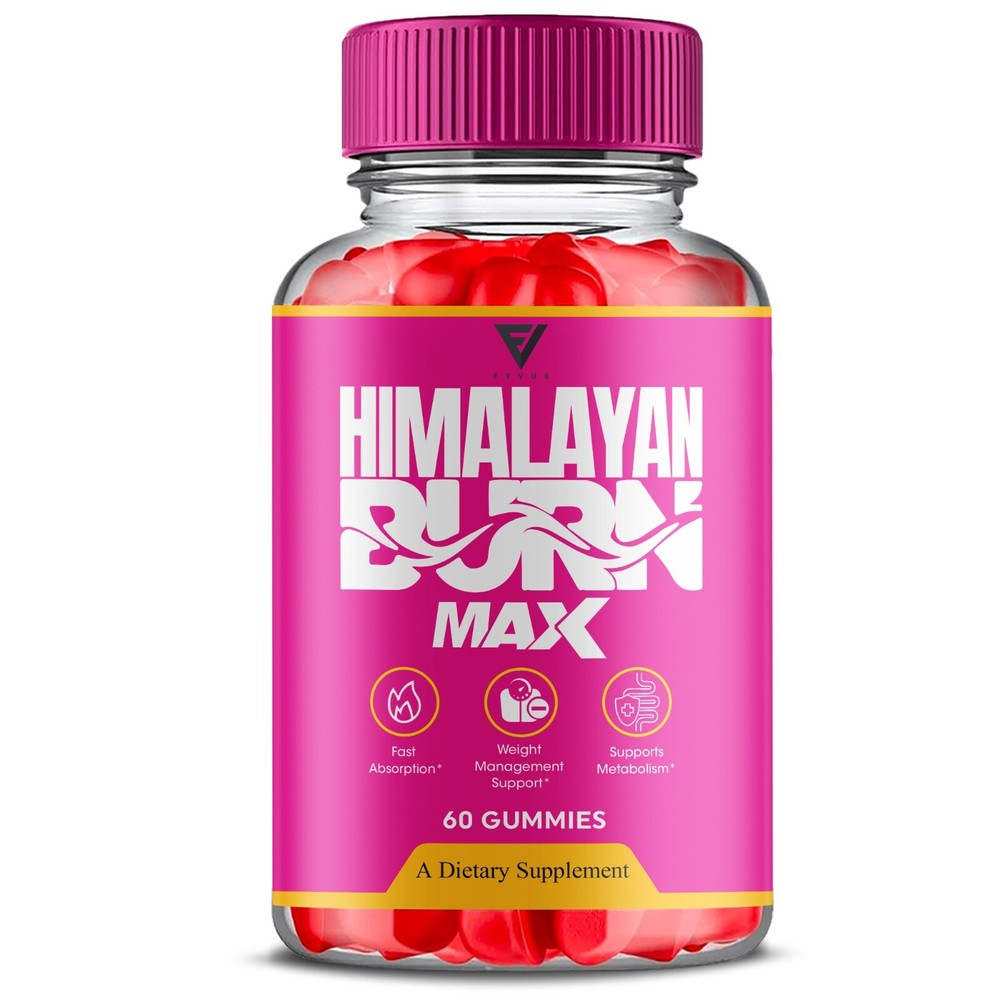 Himalayan Burn Max Gummies, HimalayanBurn Advanced Gummy (60 Gummies)