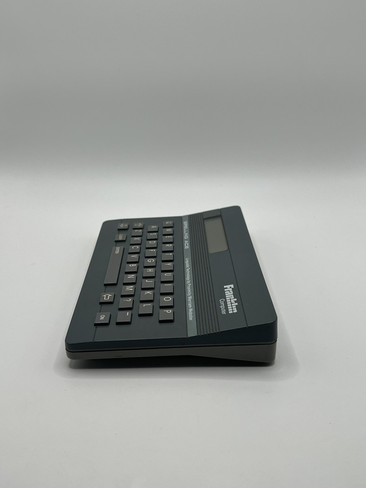 Franklin Computer Spelling Ace Linguistic Technology Merriam Webster SA-98
