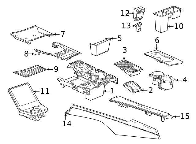 Genuine GM Trim Plate 85726056