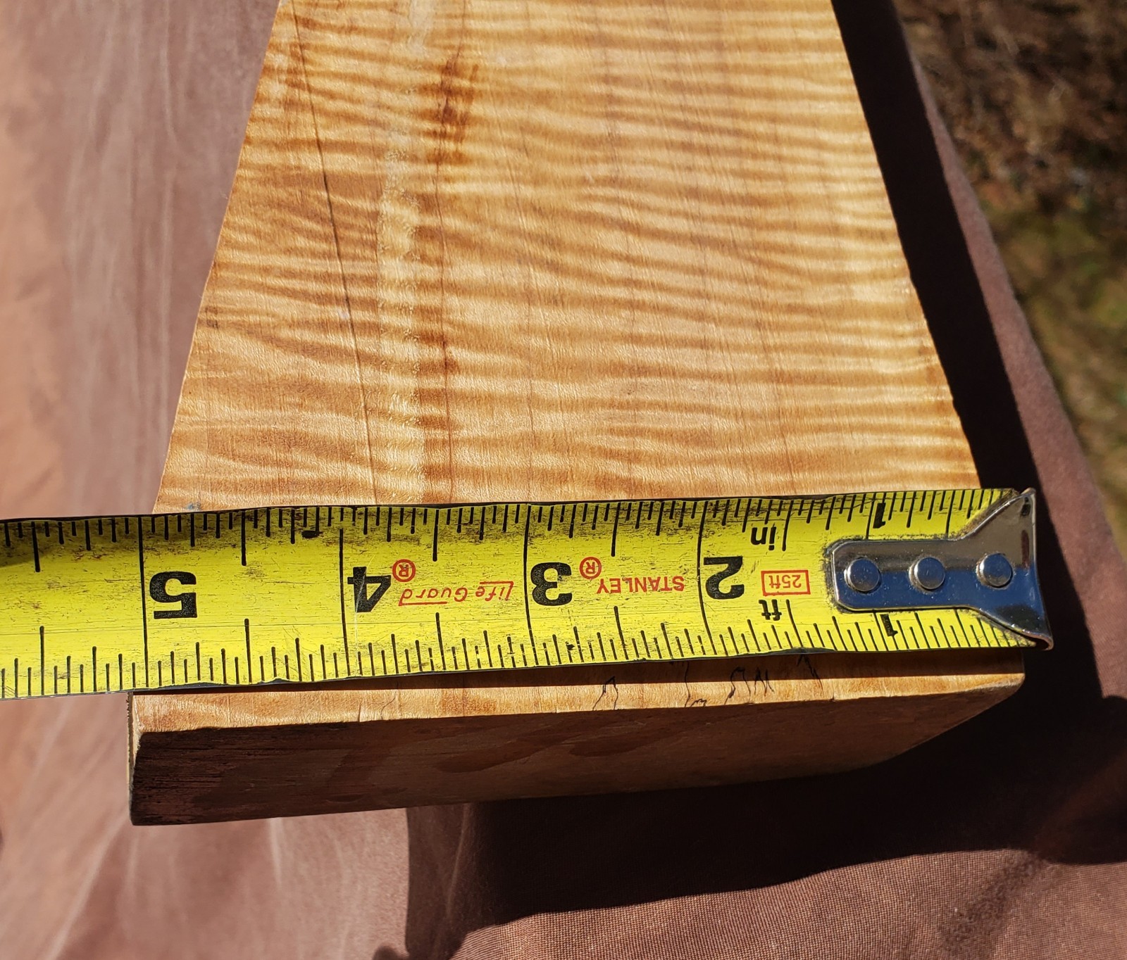 🔥 EXTRA CURLY TIGER MAPLE FULLSTOCK BLANK SLAB MUZZLELOADER LONGRIFLE HAWKEN