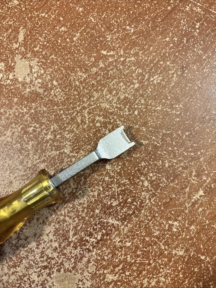 Rare Vintage Mac Tools Spring Loaded Specialty Screwdriver