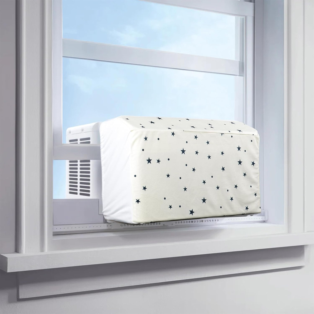 AC Cover inside unit for Midea U shaped Air Conditioner,Dustproof & Windproof AC