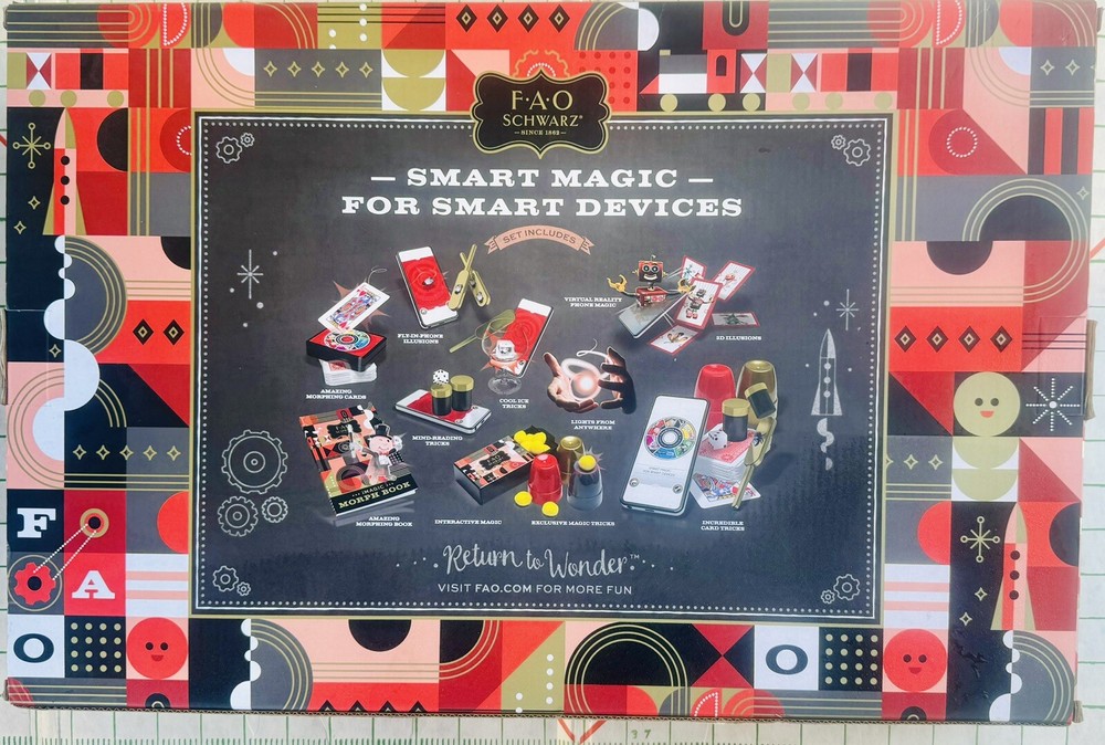 FAO Schwarz Interactive Illusions Smart Magic Kit New Sealed STEM Magic Set