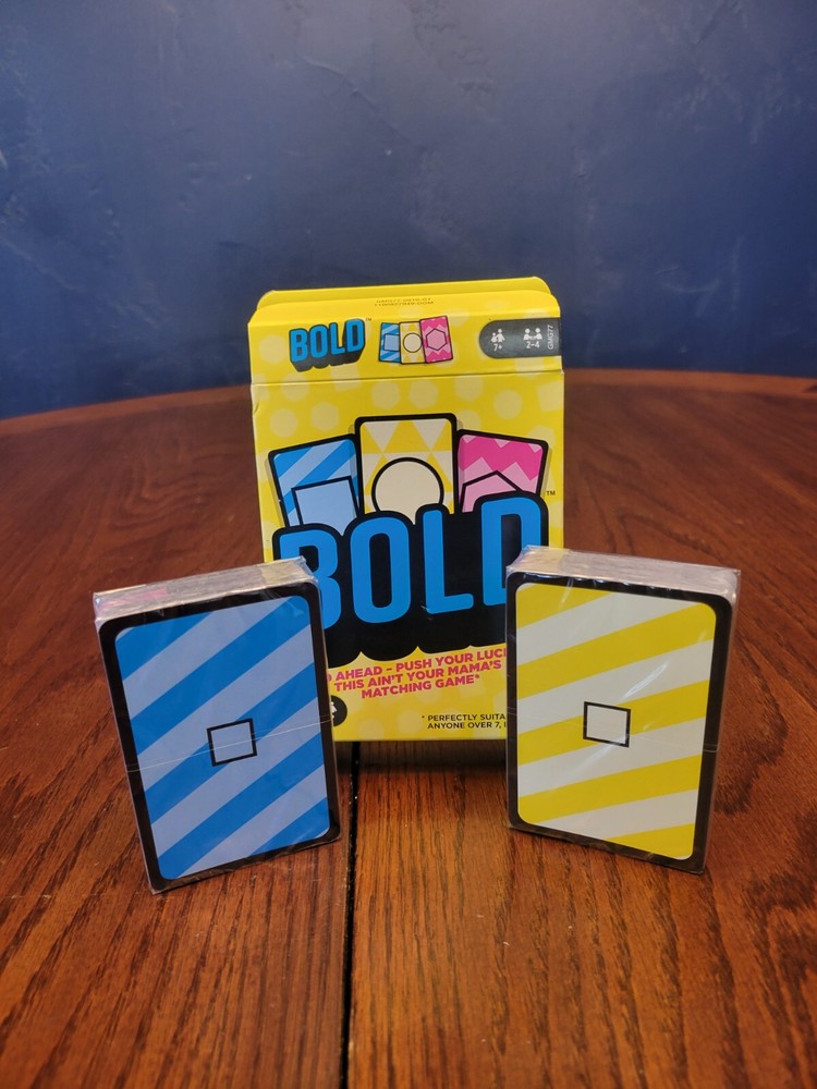 Bold Game Matching Card Mattel Game
