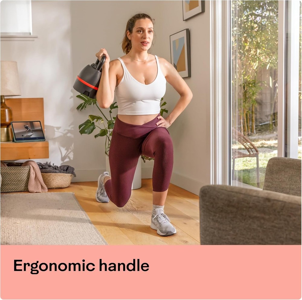 BowFlex SelectTech 840 Adjustable Kettlebell, Black