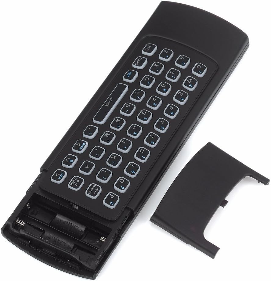 Air Mouse Remote MX3 Pro, 2.4G Wireless Mini Keyboard, Universal Black