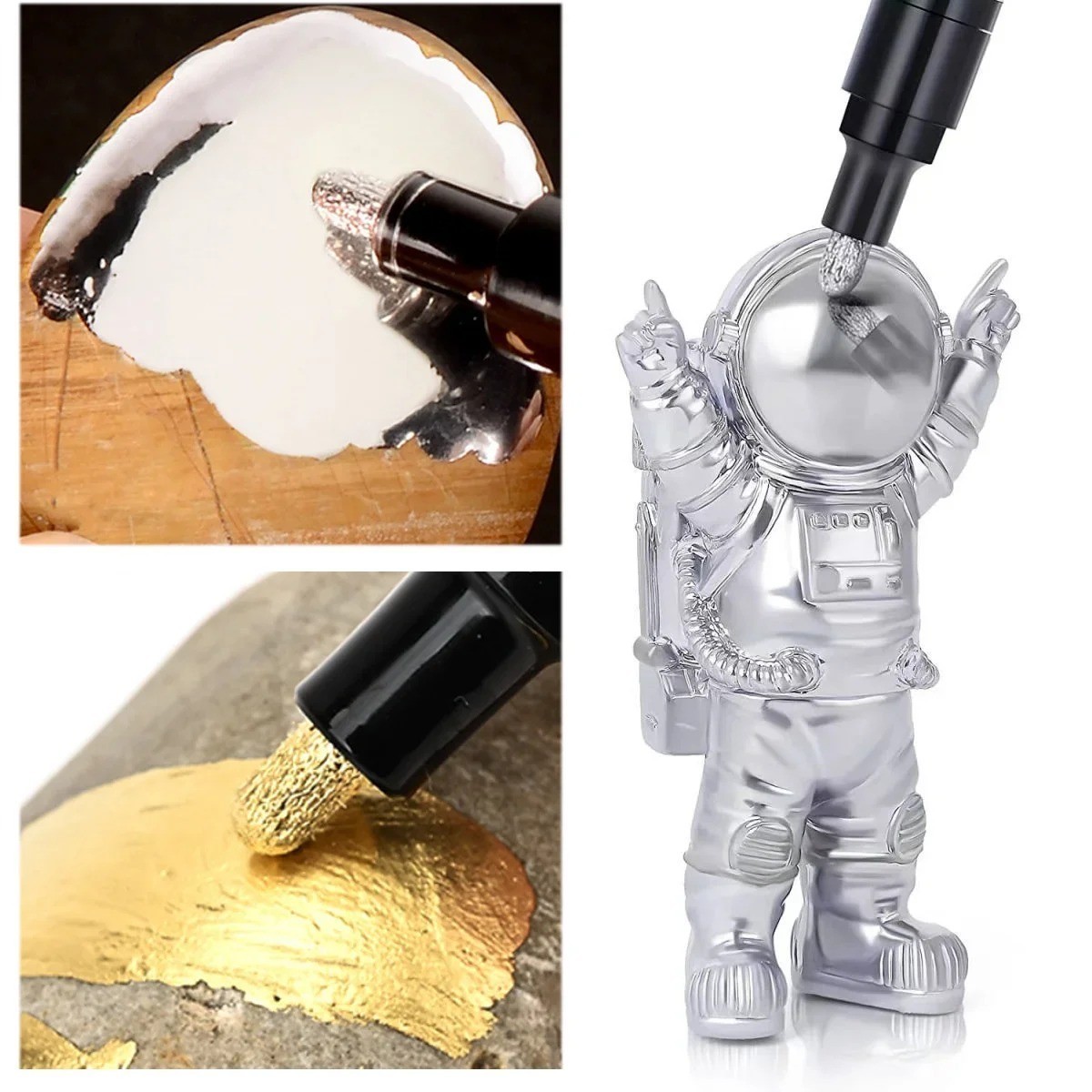 Liquid Chrome Mirror Marker Pens Waterproof Diy Paint Pen Craftwork Pen