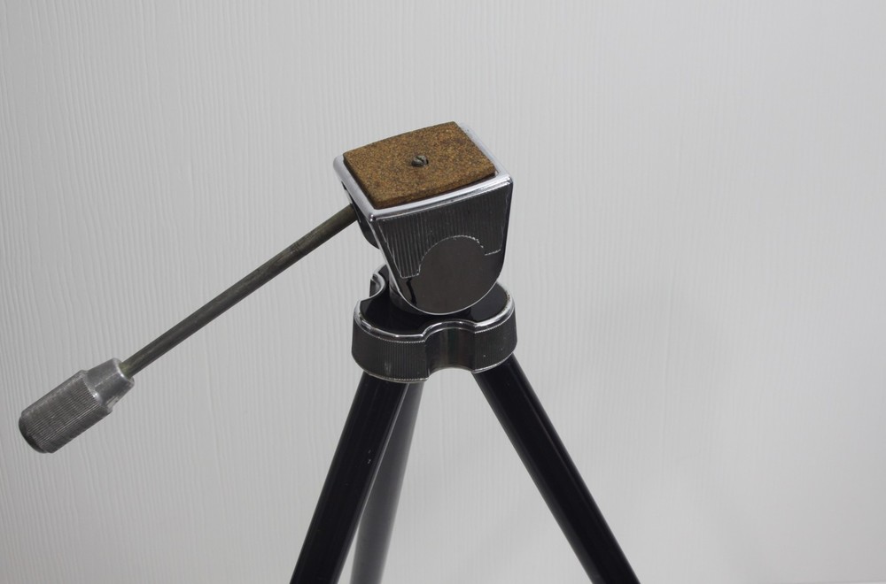 Vintage Old Camera Tripod Fully Functional Extendable 54”