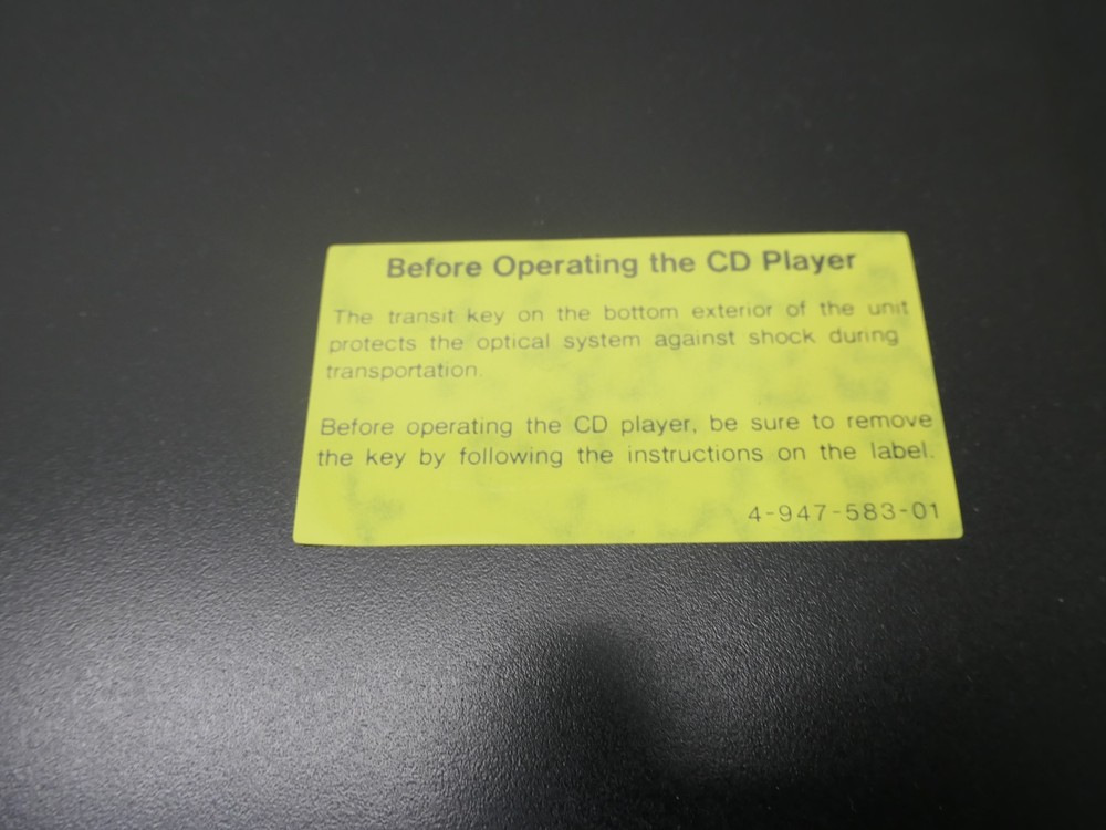 Sony CDP-C321 5 Disc CD Changer Player