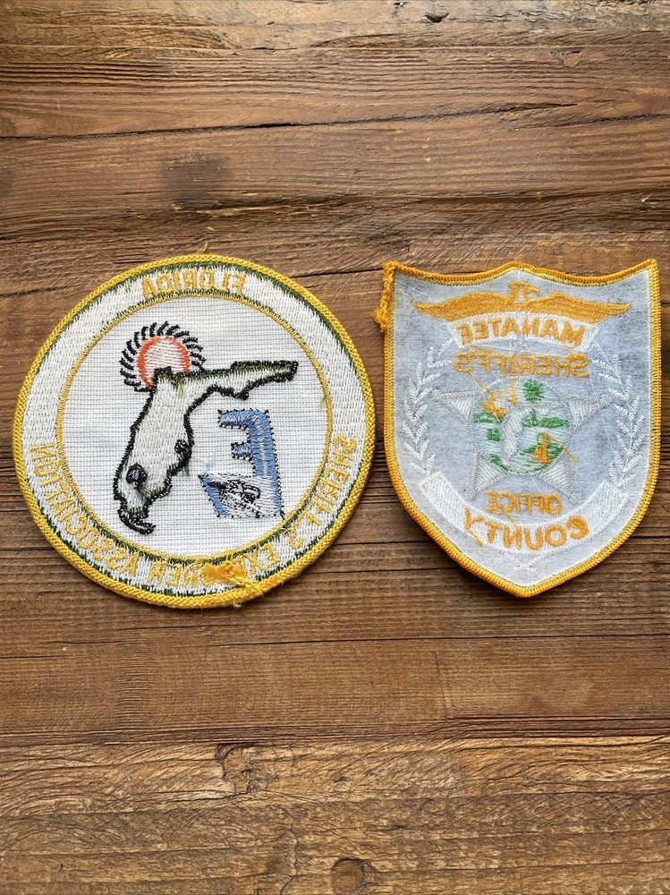 Vintage Florida Sheriff Patches