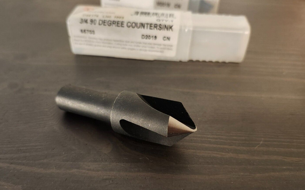 NEW/OVERSTOCK! HSS 3/4" Countersink, 90° *See Notes*